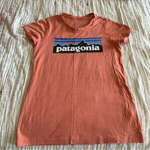 Patagonia Kids Short Sleeve Tee - Coral